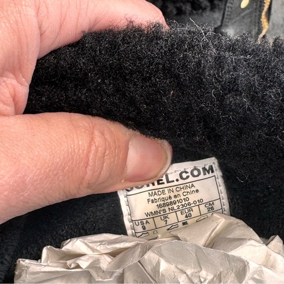 Sorel Helen Wedge Holiday Boot Sz 9 Limited Edition - Picture 9 of 11